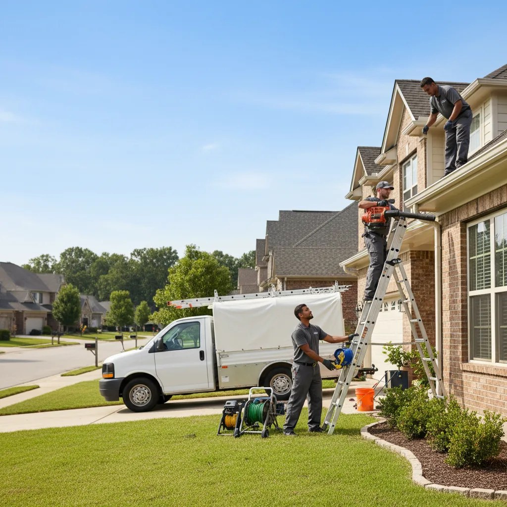 Home Gutter Service in Mendenhall, MS near me